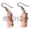 Shell Earrings Dangling Pink Rose Shell Earrings Products - Cebujewelry.com
