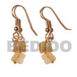 Shell Earrings Dangling Golden Hammershell Butterfly Shell Earrings Products - Cebujewelry.com