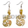 Shell Earrings Dangling Celtic MOP W/ Shell Earrings Products - Cebujewelry.com