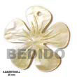 hammershell flower pendant Shell Pendants
