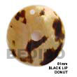 black lip donut pendant Shell Pendants