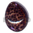 tiger cowrie oval hunchback Shell Pendants