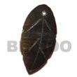 blacklip leaf 15mm pendants Shell Pendants