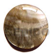round blacklip 40mm pendants Shell Pendants