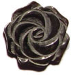 Shell Pendants Rose Carving Black Pin Shell Pendants Products - Cebujewelry.com