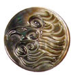 Shell Pendants Round Blacklip W/ Carving Shell Pendants Products - Cebujewelry.com