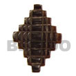 Shell Pendants Black Tab Checkered Cross Shell Pendants Products - Cebujewelry.com