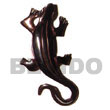 Shell Pendants Black Tab Lizard Carving Shell Pendants Products - Cebujewelry.com