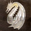 Shell Pendants Flying Dragon MOP Carving Shell Pendants Products - Cebujewelry.com