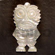 owl MOP carving 40mm Shell Pendants