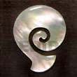 hook hammershell 35mm pendants Shell Pendants