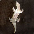 Shell Pendants Lizard Carving MOP 45mm Shell Pendants Products - Cebujewelry.com