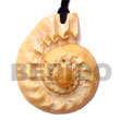 cone melo shell pendants Shell Pendants