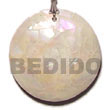 Shell Pendants Round Green Shell Cracking Shell Pendants Products - Cebujewelry.com
