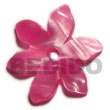 hammershell flower w/ 2mm Shell Pendants
