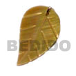 25mmx14mm MOP leaf pendants Shell Pendants