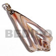 Shell Pendants Luhuanus Strombus Shell Molten Gold Metal Jewelry Products - Cebujewelry.com