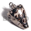 Shell Pendants Arabic Cunos Shell Molten Silver Metal Pendant Products - Cebujewelry.com