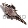 Shell Pendants Koriosos Family Shell Molten Gold Metal Jewelry Products - Cebujewelry.com