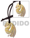 Surfer Necklace 45mm Carved Dragon MOP Surfer Necklace Products - Cebujewelry.com