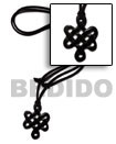 Surfer Necklace Celtic Knot Black Carabao Surfer Necklace Products - Cebujewelry.com