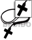 Surfer Necklace Carabao Black Horn Cross Surfer Necklace Products - Cebujewelry.com