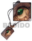 Surfer Necklace Clay Skull Tribal Necklace Products - Cebujewelry.com
