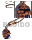 Surfer Necklace Clay Fingers With Gemstone Tribal Clay Necklace Products - Cebujewelry.com