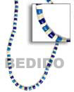 Two Tone Necklace Coco Heishi Necklaces Two Tone Necklace Products - Cebujewelry.com