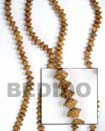 bayong saucer woodbeads Wood Beads Wooden Necklace