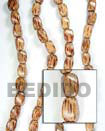 palmwood twist woodbeads Wood Beads Wooden Necklace