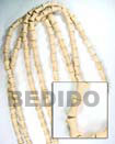 Wood Beads Baluster Natural White Wood Wood Beads Wooden Necklace Products - Cebujewelry.com
