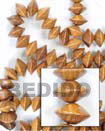 Bolas De Madera Plato Bayong 10x15mm En Strands Perlas Products - Cebujewelry.com