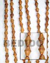 bayong double cones woodbeads Wood Beads Wooden Necklace