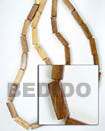robles rectangular woodbeads Wood Beads Wooden Necklace