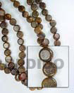 Wood Beads Robles Sidedrill Disc Woodbeads Wood Beads Wooden Necklace Products - Cebujewelry.com