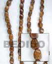 roble wood twist wood Wood Beads Wooden Necklace