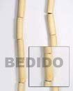 Wood Beads Natural White Wood Tube Wood Beads Wooden Necklace Products - Cebujewelry.com