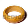 Wooden Bangles Nangka Rounded Wood Bangle Wooden Bangles Products - Cebujewelry.com