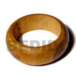 Wooden Bangles Robles Rounded Wood Bangle Wooden Bangles Products - Cebujewelry.com