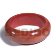 Wooden Bangles Light Red Mahogany Tone Stained Bangles Products - Cebujewelry.com