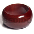 Wooden Bangles Chunky Stained High Gloss Chunky Bangles Products - Cebujewelry.com