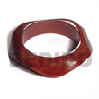 Wooden Bangles Chunky Doris Stained Natural Chunky Bangles Products - Cebujewelry.com