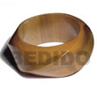 Wooden Bangles Twisted Natural Wood Chunky Bangle Mustard Tone Products - Cebujewelry.com