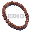 Beach Bum Cebu Jewelry Bracelets Round Palmwood Wooden Beads Bra