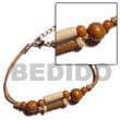 bamboo & wood beads Wooden Bracelets