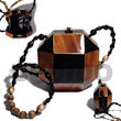 collectible handcarved laminated acacia Wooden Collectible Bags